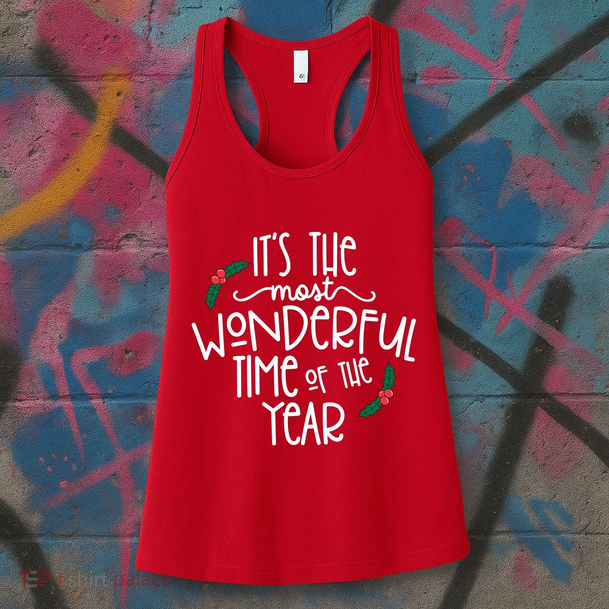 Its The Most Wonderful Time Of The Year Christmas Women's Tank Top