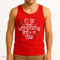 Its The Most Wonderful Time Of The Year Christmas Tank Top thumb 3
