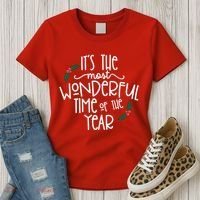 Its The Most Wonderful Time Of The Year Christmas Women's T-Shirt thumb 3