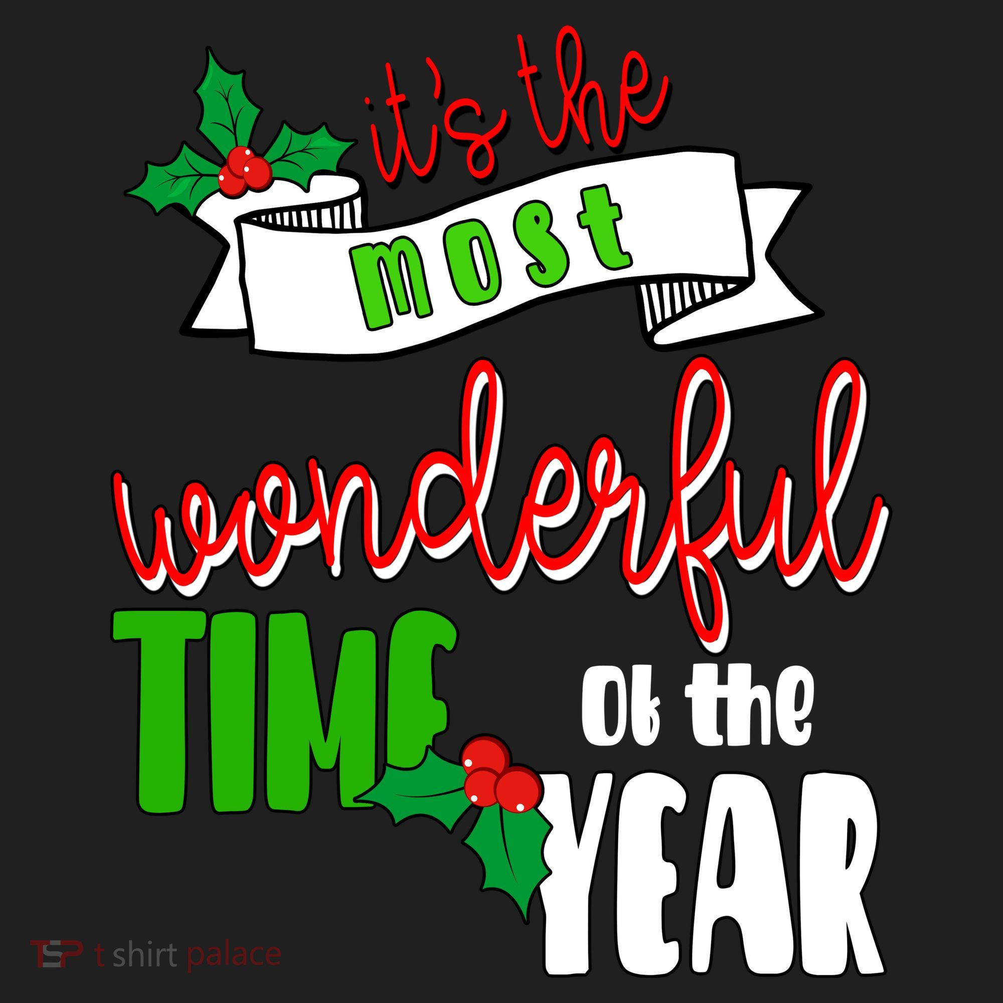 Its The Most Wonderful Time Of The Year Christmas Festive Hat