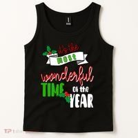 Its The Most Wonderful Time Of The Year Christmas Festive Tank Top thumb 2