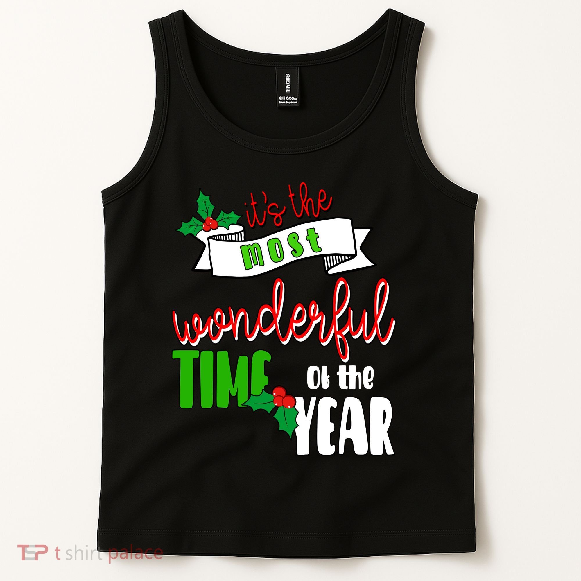 Its The Most Wonderful Time Of The Year Christmas Festive Tank Top