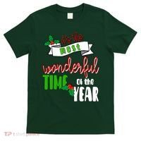 Its The Most Wonderful Time Of The Year Christmas Festive T-Shirt thumb 0