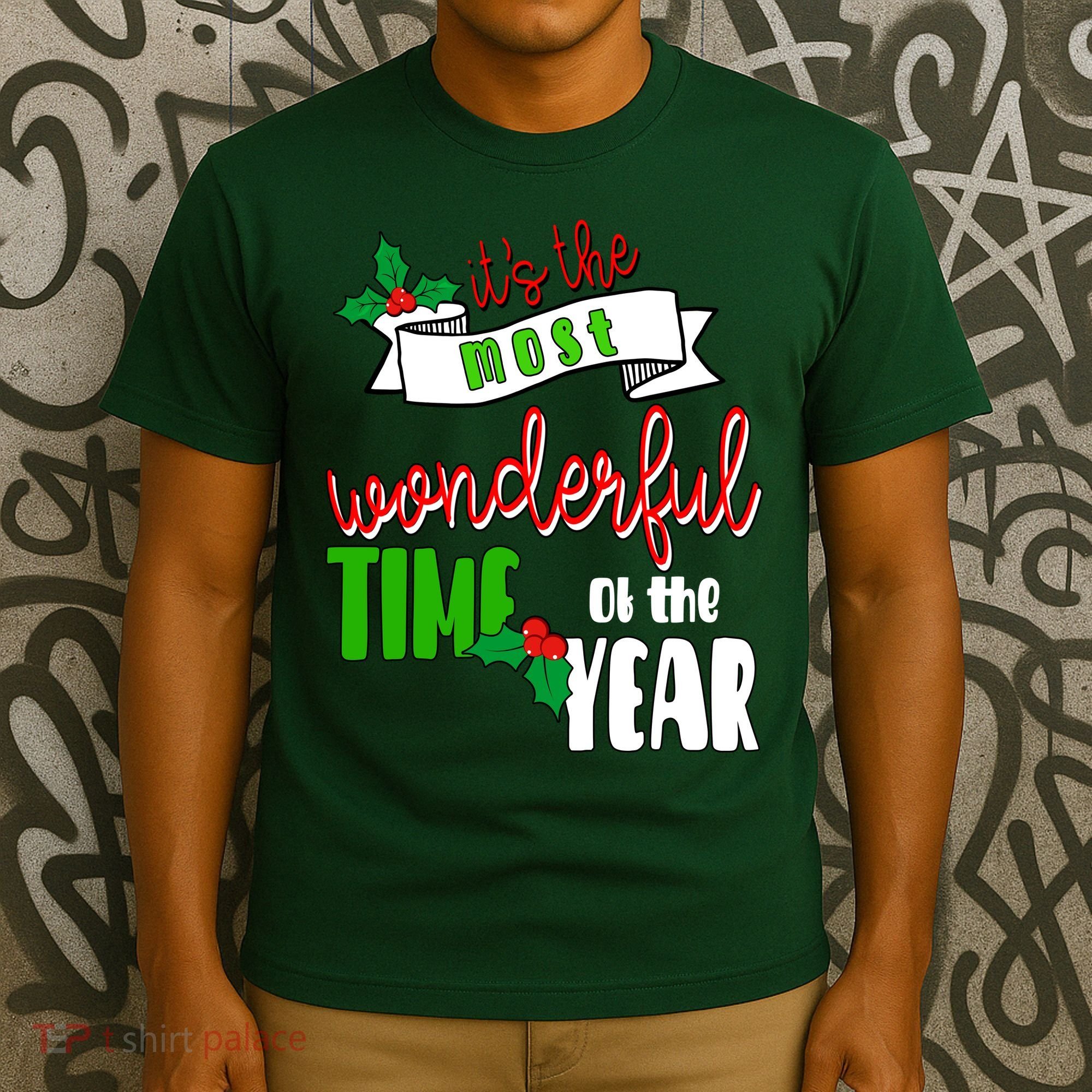 Its The Most Wonderful Time Of The Year Christmas Festive T-Shirt