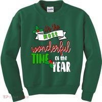 Its The Most Wonderful Time Of The Year Christmas Festive Kids Sweatshirt thumb 0
