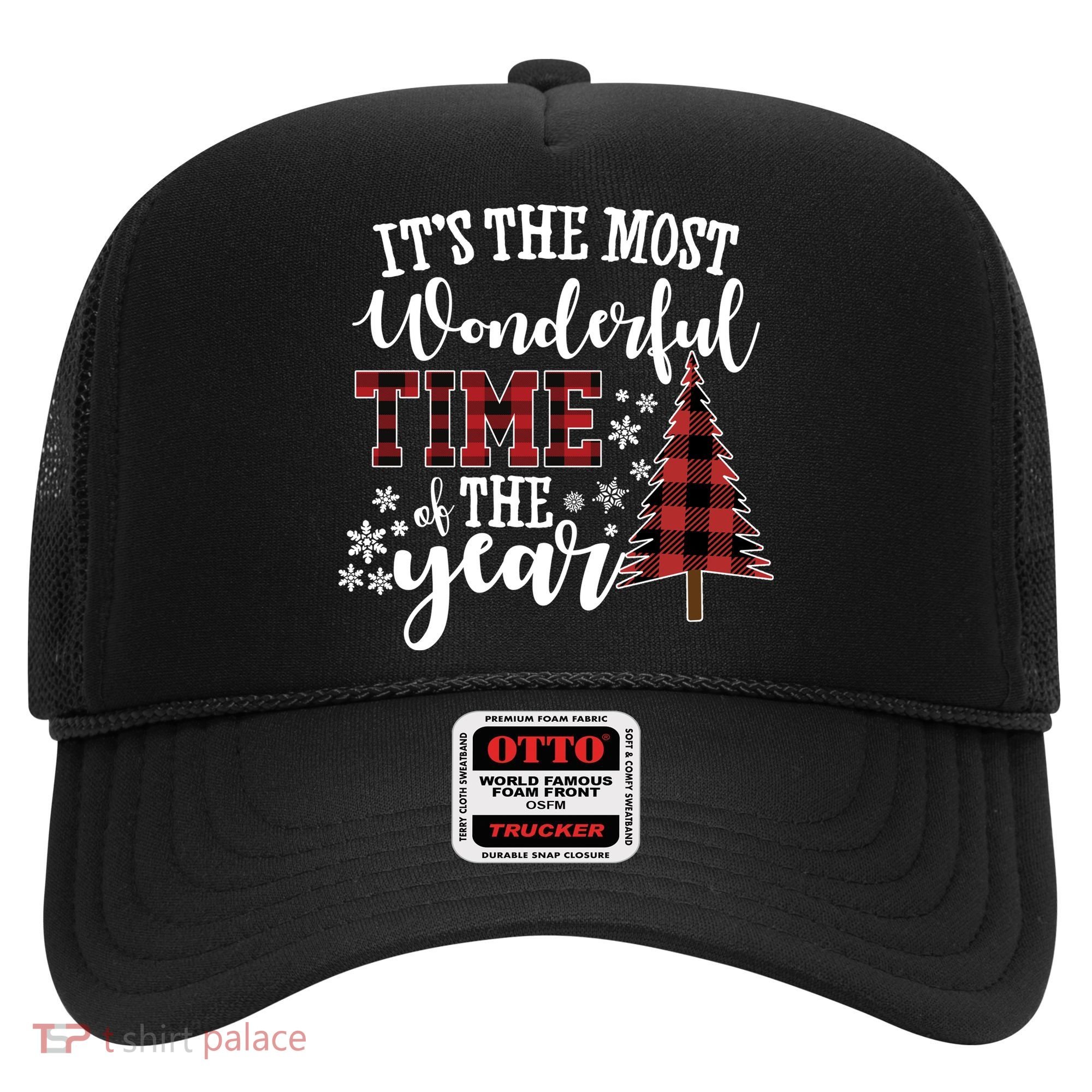 It's The Most Wonderful Time Of The Year Christmas Tree Holiday Hat