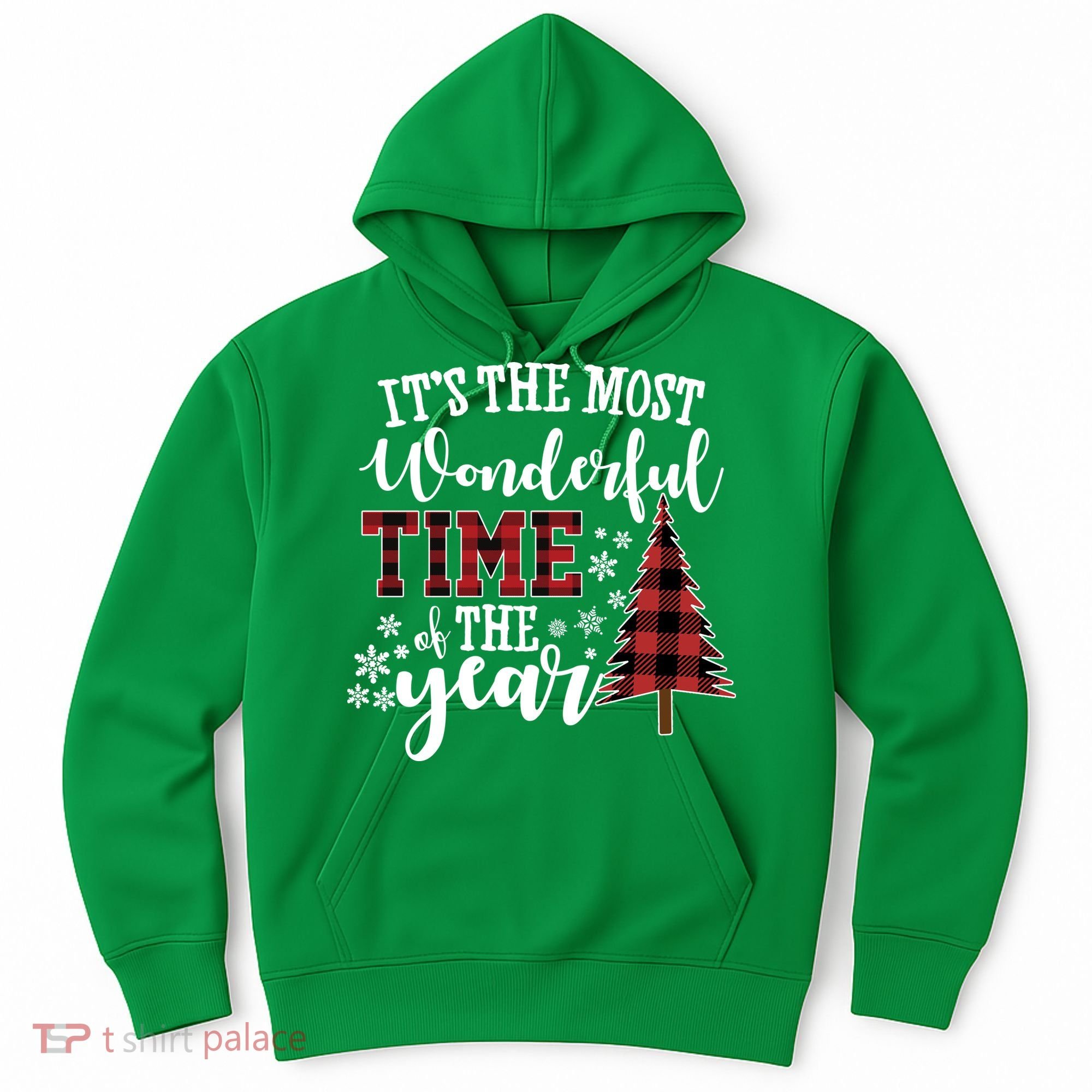 It's The Most Wonderful Time Of The Year Christmas Tree Holiday Hoodie