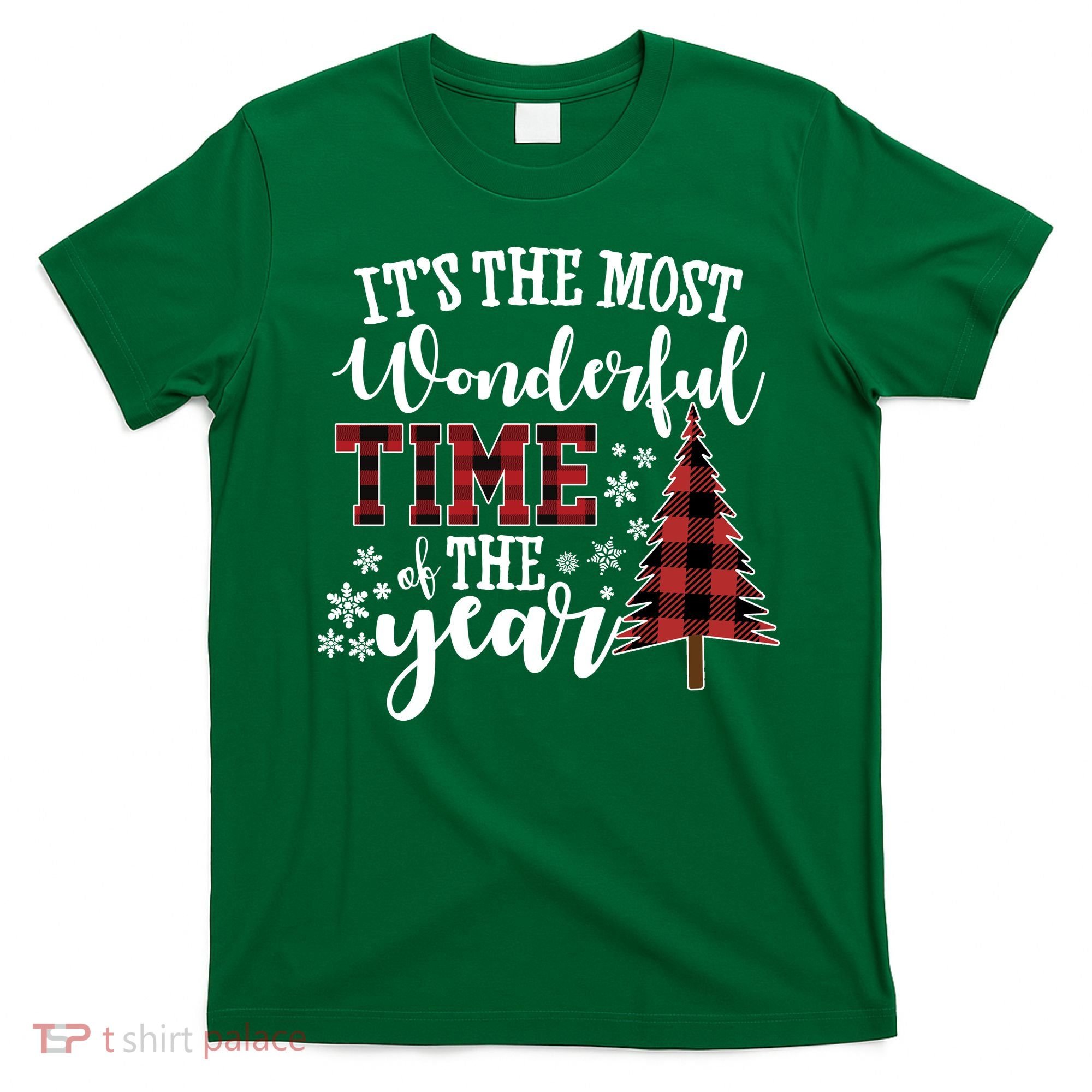 It's The Most Wonderful Time Of The Year Christmas Tree Holiday T-Shirt