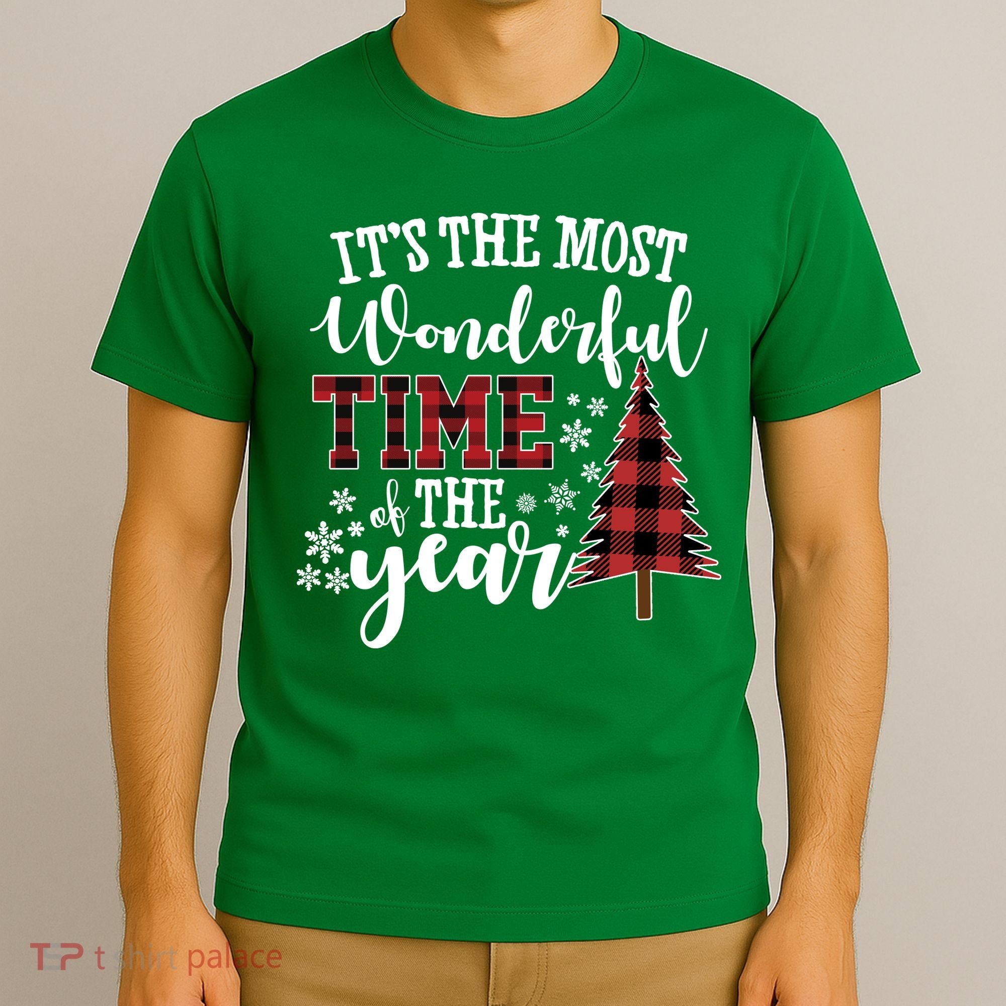It's The Most Wonderful Time Of The Year Christmas Tree Holiday T-Shirt