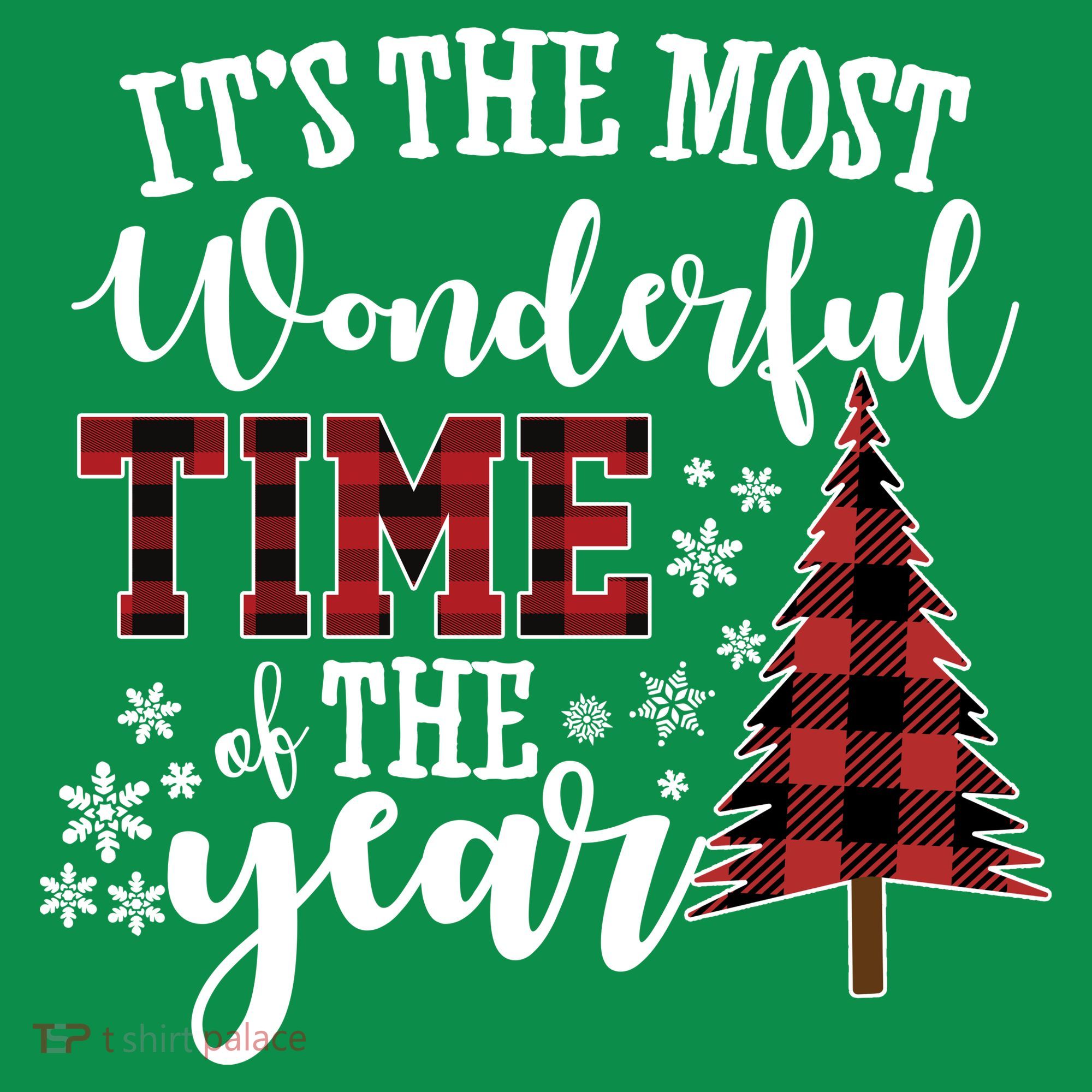 It's The Most Wonderful Time Of The Year Christmas Tree Holiday Baby Bodysuit