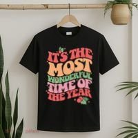 Its The Most Wonderful Time Of The Year Christmas Groovy T-Shirt thumb 2
