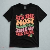 Its The Most Wonderful Time Of The Year Christmas Groovy T-Shirt thumb 5