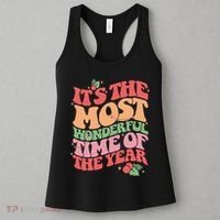 Its The Most Wonderful Time Of The Year Christmas Groovy Women's Tank Top thumb 3