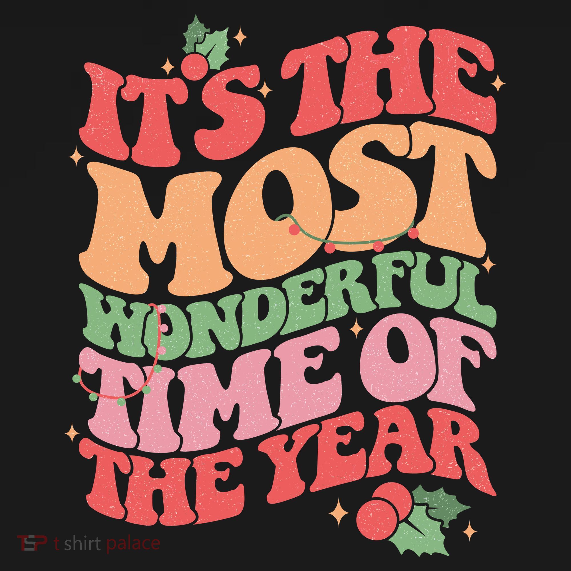 Its The Most Wonderful Time Of The Year Christmas Groovy Visor