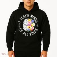 I Teach Minds Of Alll Kinds Special Education Teacher Hoodie thumb 2