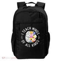 I Teach Minds Of Alll Kinds Special Education Teacher Backpack thumb 0
