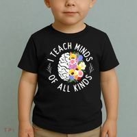 I Teach Minds Of Alll Kinds Special Education Teacher Toddler T-Shirt thumb 2
