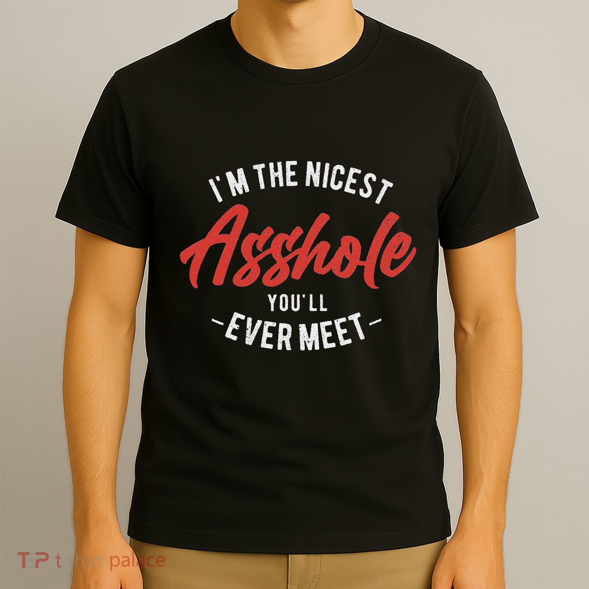 IM The Nicest Asshole YouLl Ever Meet Funny Quote T-Shirt