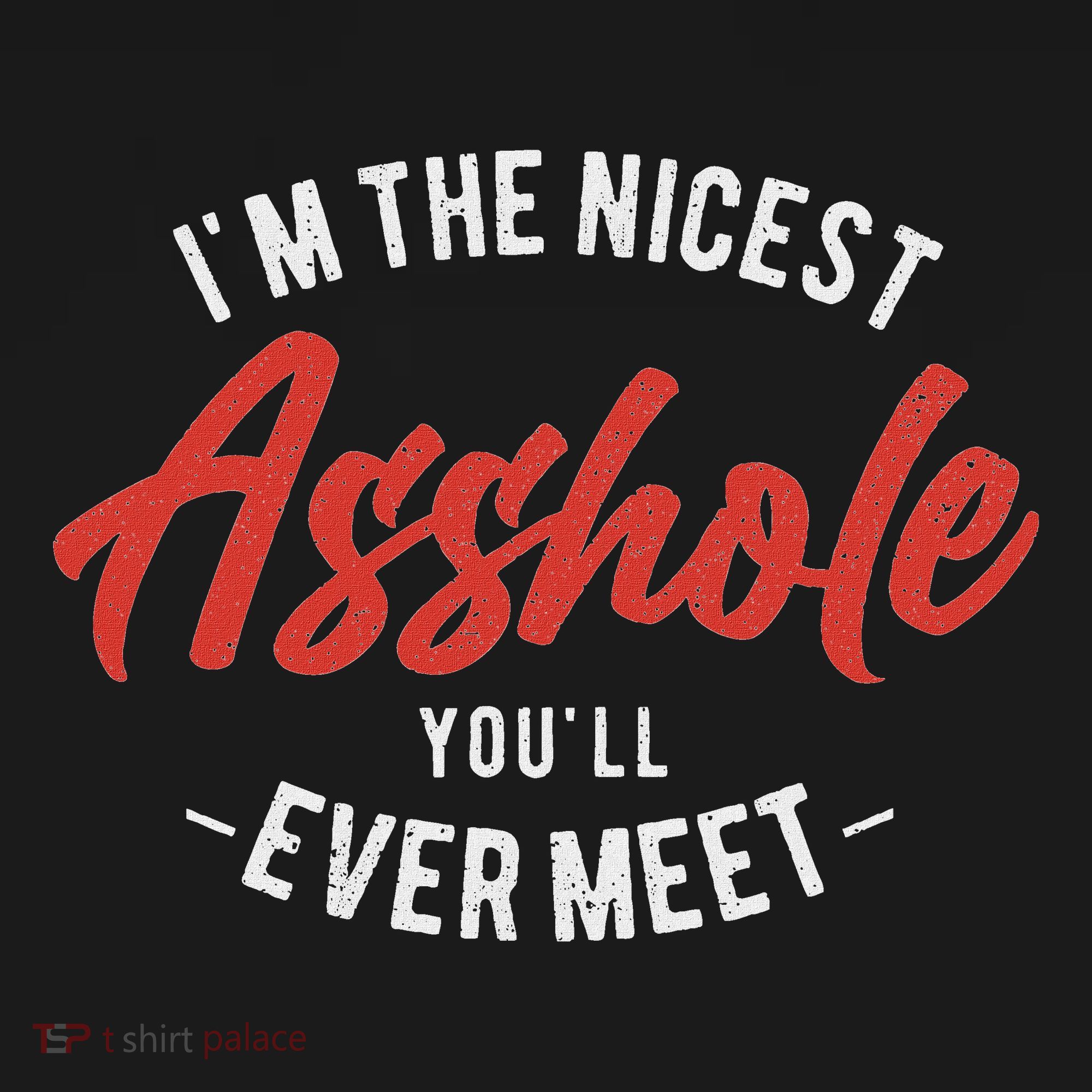 IM The Nicest Asshole YouLl Ever Meet Funny Quote Women's Tank Top