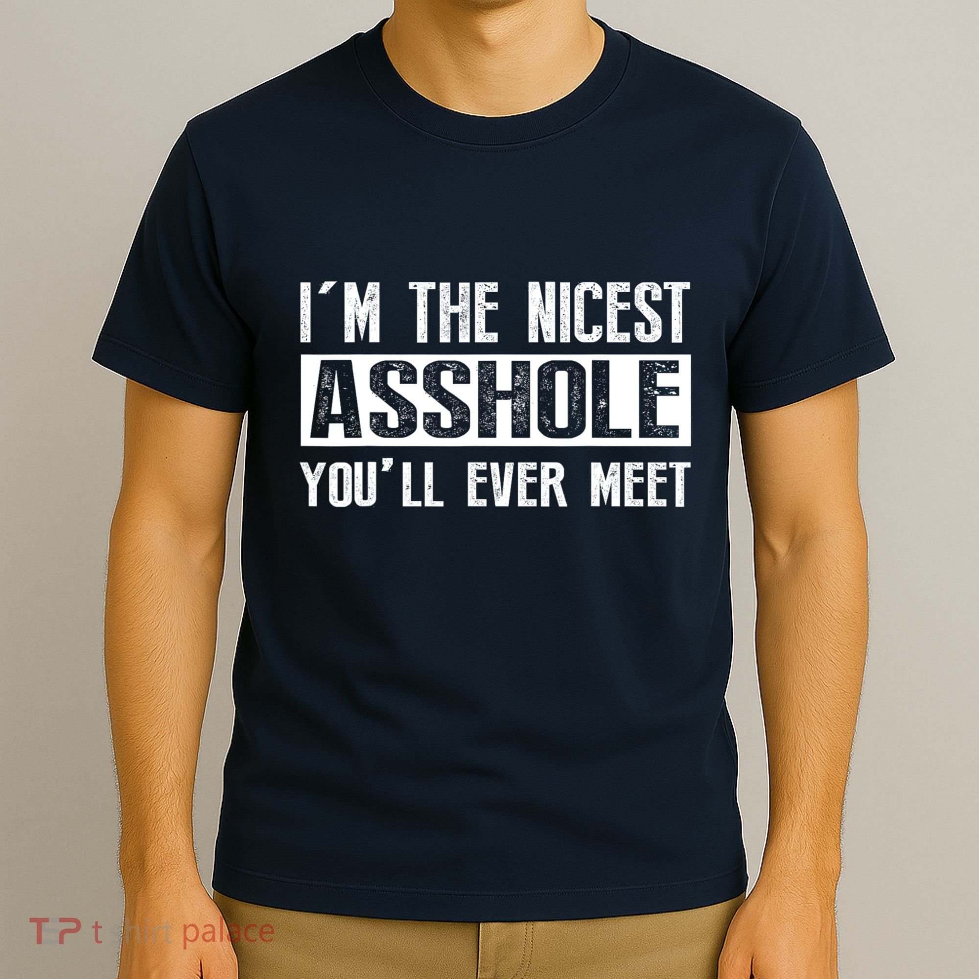 Im The Nicest Asshole Youll Ever Meet Funny Sarcasm T-Shirt