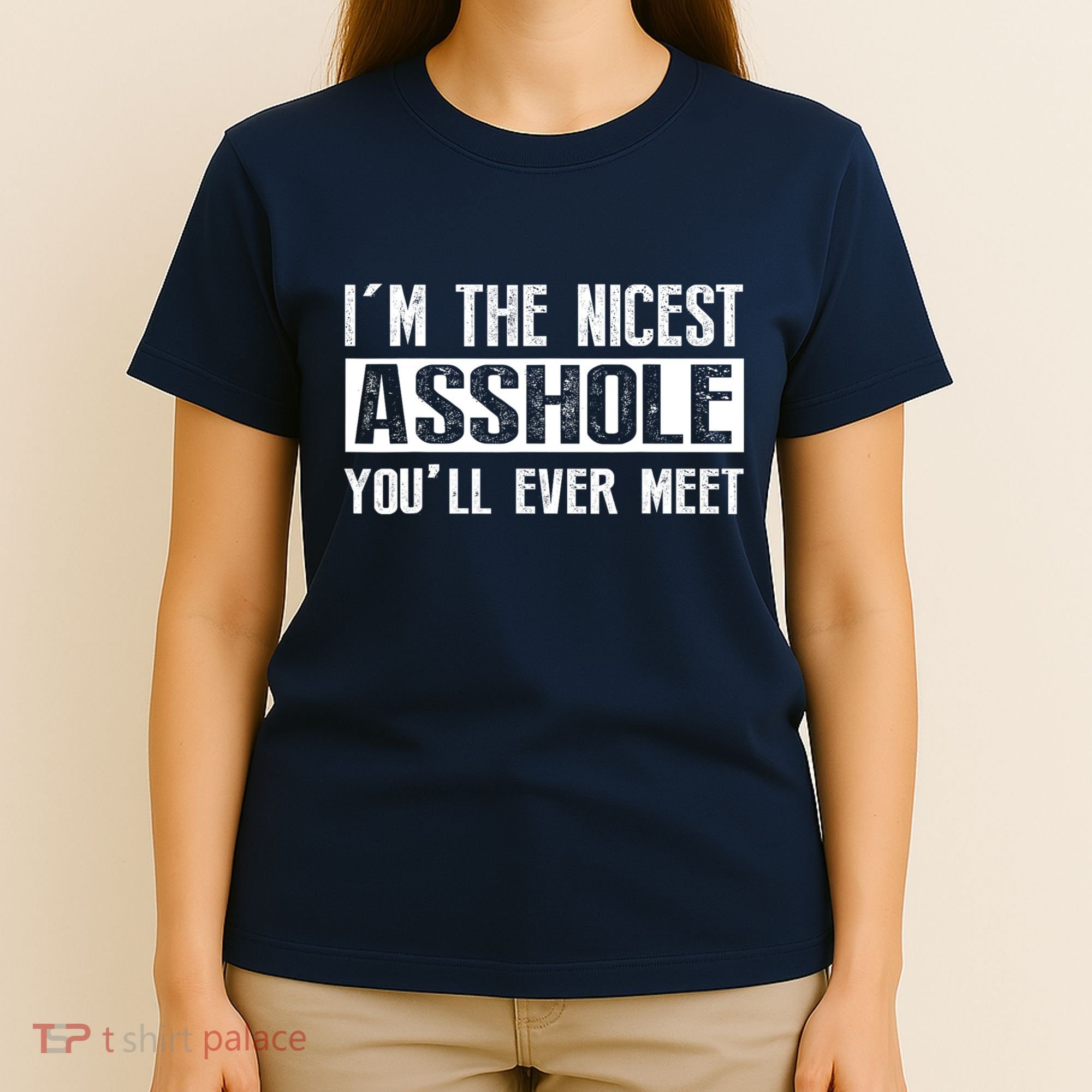 Im The Nicest Asshole Youll Ever Meet Funny Sarcasm T-Shirt