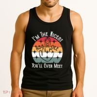 Im The Nicest Asshole You Will Ever Meet Funny Saying Tank Top thumb 3