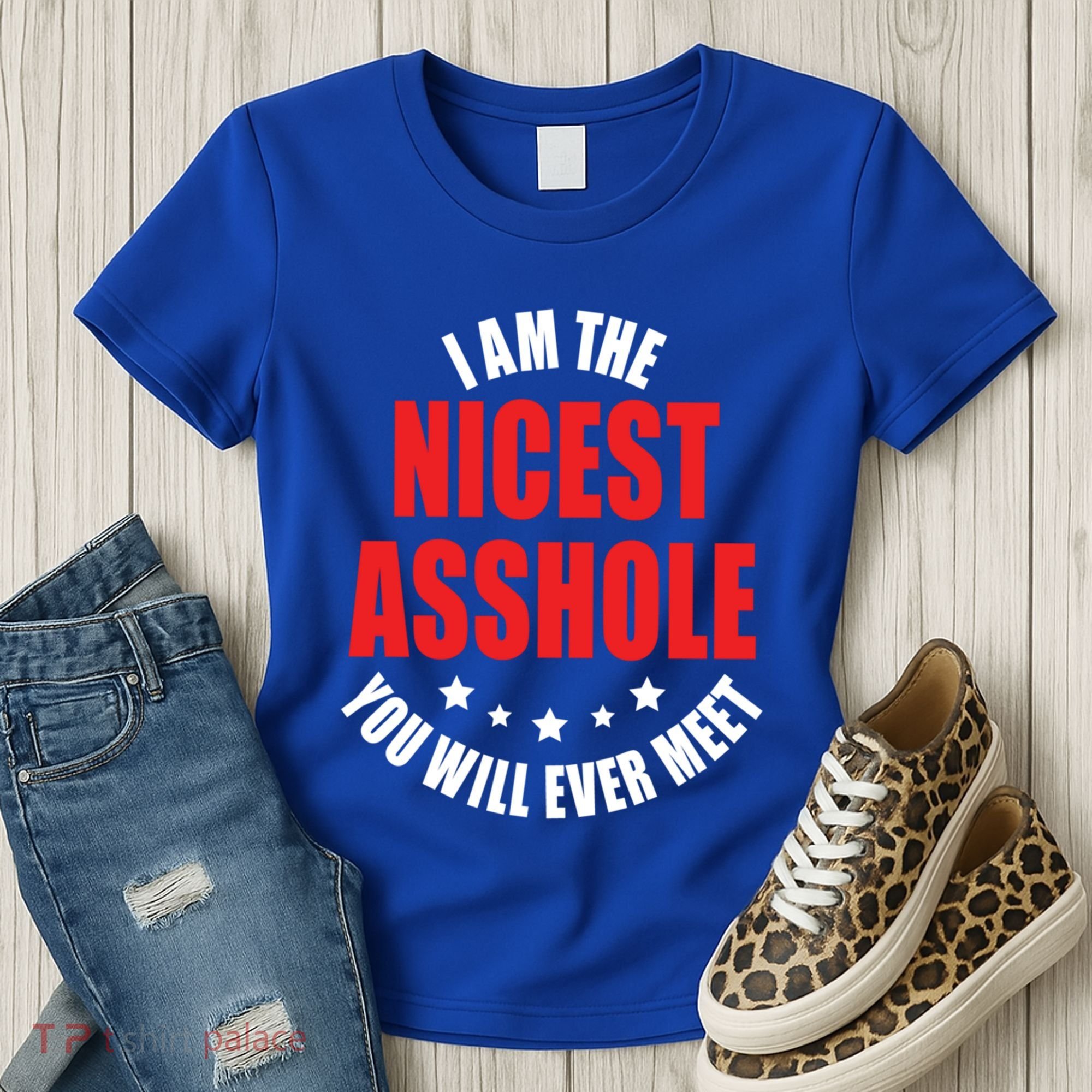 IM The Nicest Asshole YouLl Ever Meet Sarcastic Humor Gift Women's T-Shirt