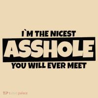 Im The Nicest Asshole You Will Ever Meet Tote Bag thumb 4