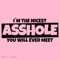 Im The Nicest Asshole You Will Ever Meet Coaster thumb 2