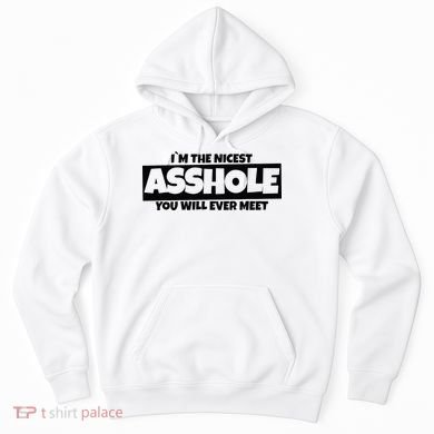 Im The Nicest Asshole You Will Ever Meet Hoodie