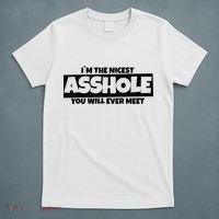 Im The Nicest Asshole You Will Ever Meet T-Shirt thumb 5