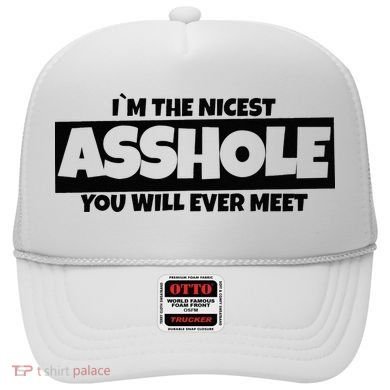 Im The Nicest Asshole You Will Ever Meet Hat