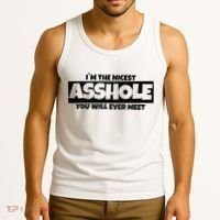 Im The Nicest Asshole You Will Ever Meet Tank Top thumb 3