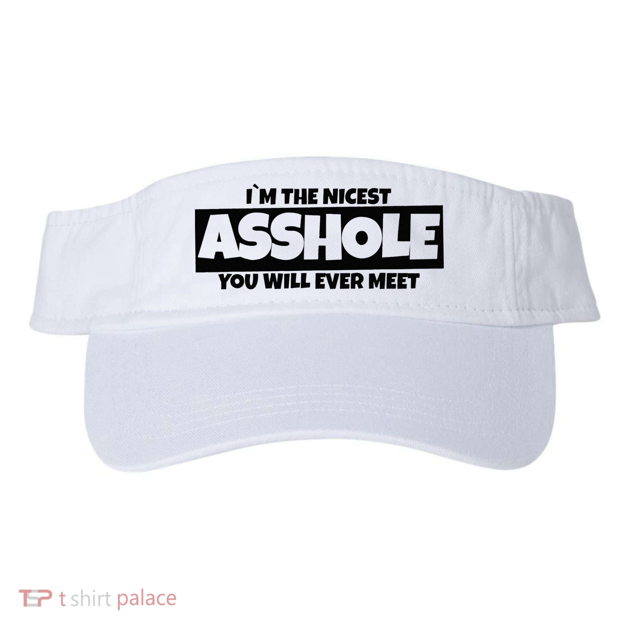 Im The Nicest Asshole You Will Ever Meet Visor