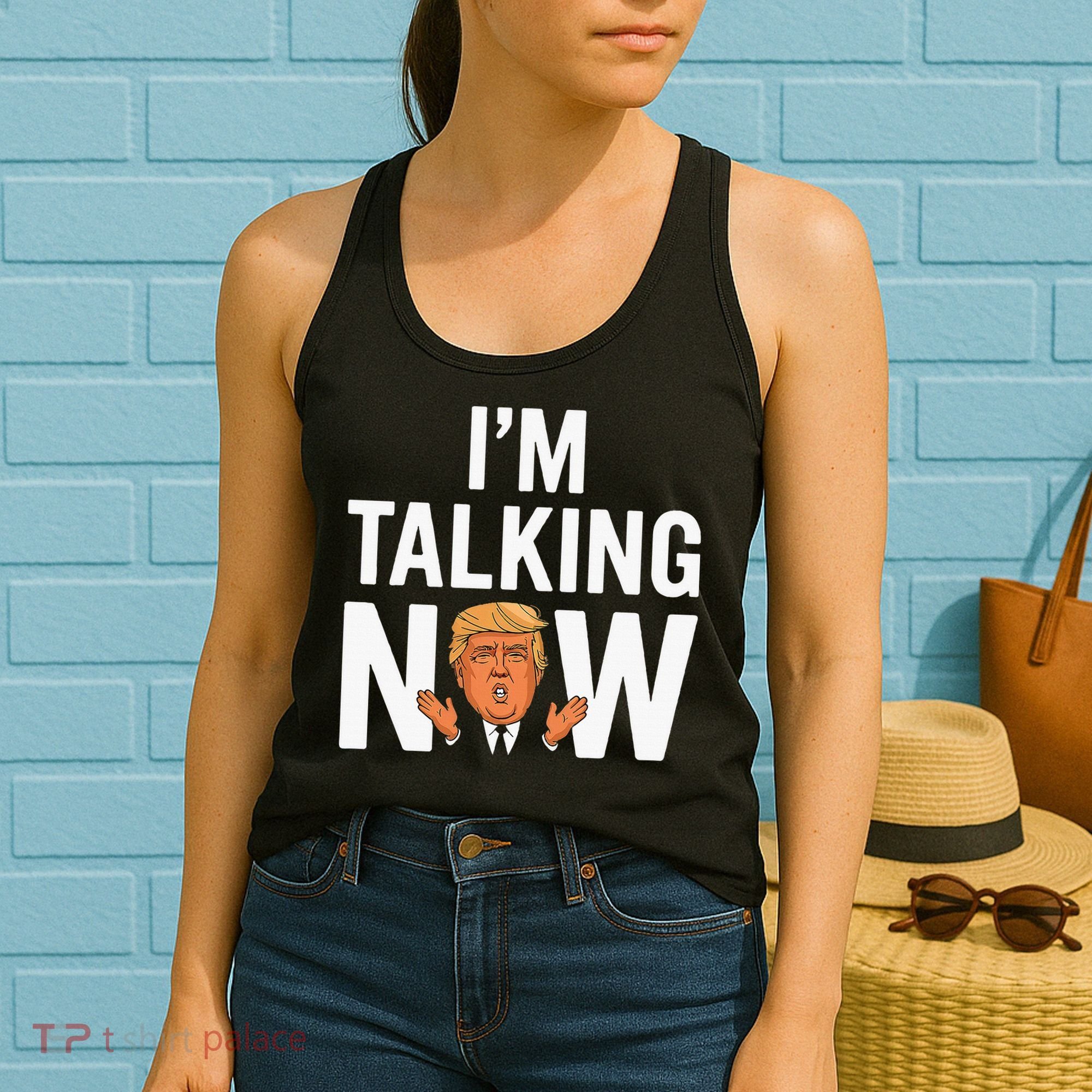 IM Talking Now Trump 2024 President Trump 2024 Women's Tank Top