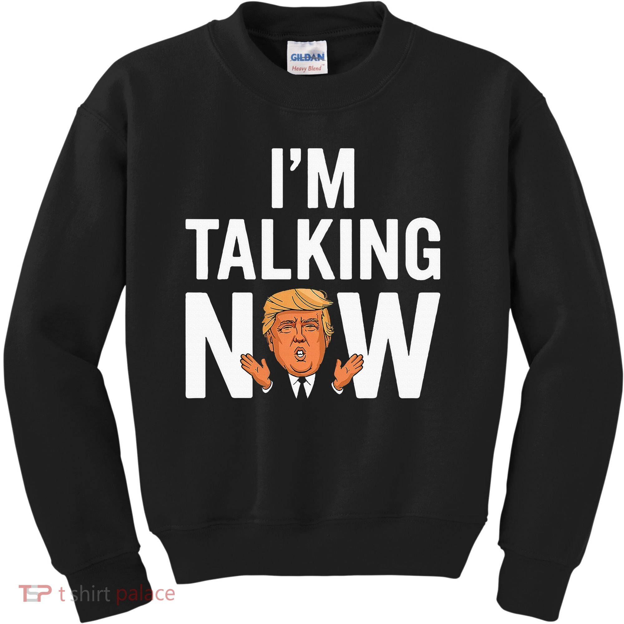 IM Talking Now Trump 2024 President Trump 2024 Kids Sweatshirt