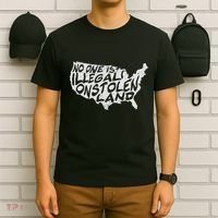 Immigrant T No One Is Illegal On Stolen Land T-Shirt thumb 6