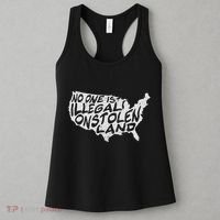 Immigrant T No One Is Illegal On Stolen Land Women's Tank Top thumb 3