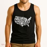 Immigrant T No One Is Illegal On Stolen Land Tank Top thumb 3