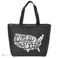 Immigrant T No One Is Illegal On Stolen Land Tote Bag thumb 0