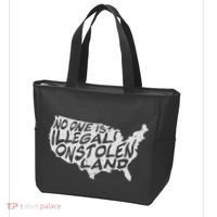 Immigrant T No One Is Illegal On Stolen Land Tote Bag thumb 3
