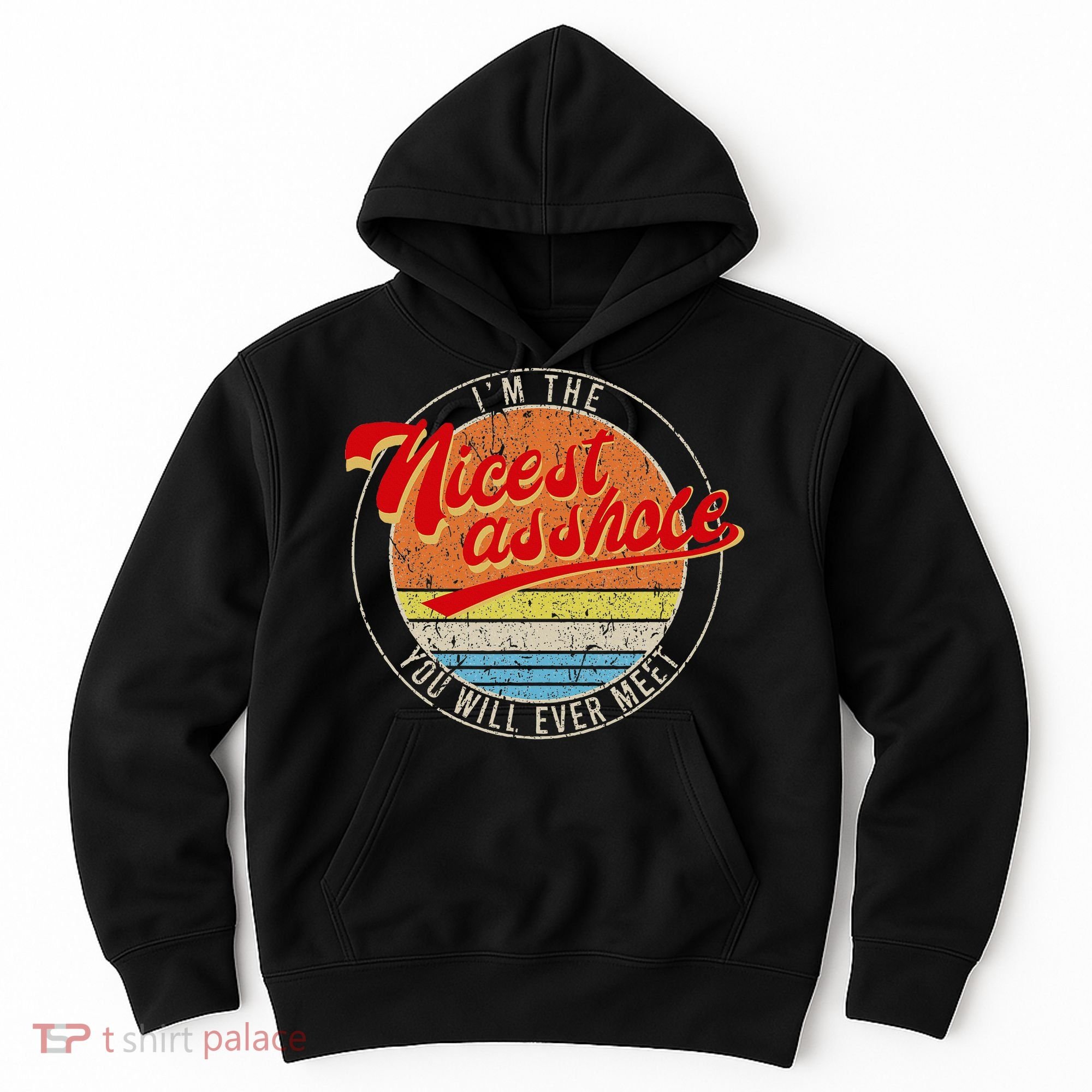 I'm The Nicest Asshole You'll Ever Meet Funny Saying Hoodie