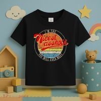 I'm The Nicest Asshole You'll Ever Meet Funny Saying Toddler T-Shirt thumb 3