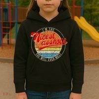 I'm The Nicest Asshole You'll Ever Meet Funny Saying Kids Hoodie thumb 3