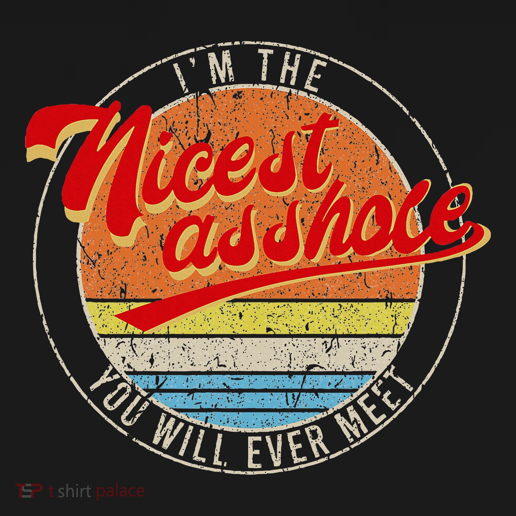 IM The Nicest Asshole YouLl Ever Meet Funny Saying Women's Hoodie