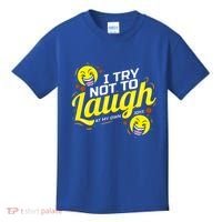 I Try Not To Laugh At My Own Jokes Funny Kids T-Shirt thumb 0