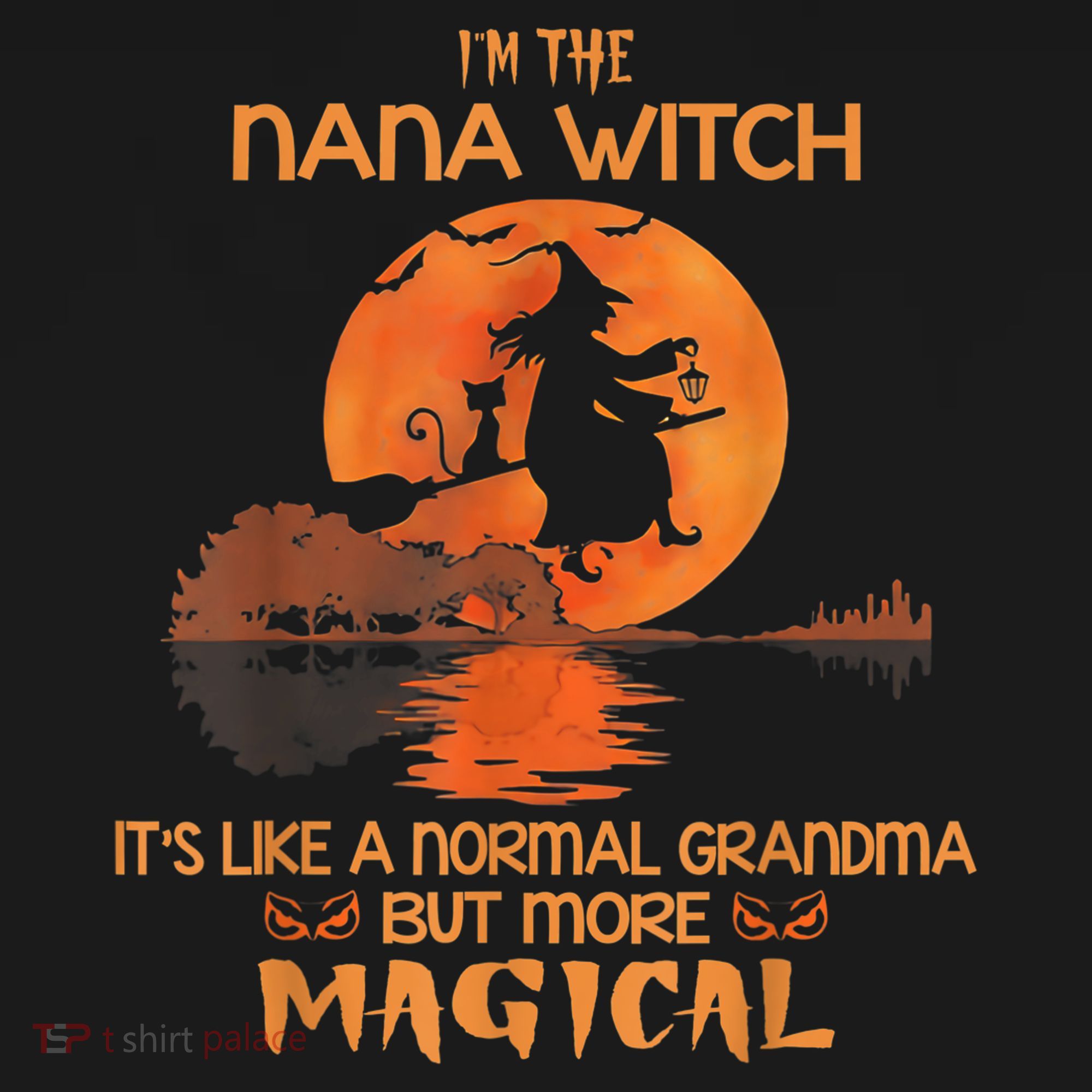 I'm The Nana Witch Like A Normal Grandma Halloween Gifts Sweatshirt