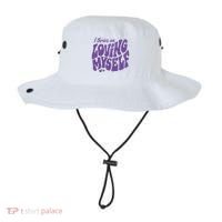 I Thrive On Loving Myself Retro Quote Bucket Hat thumb 0