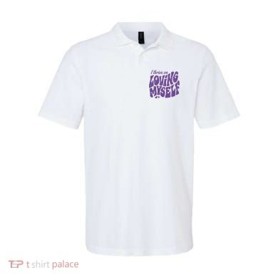 I Thrive On Loving Myself Retro Quote Polo