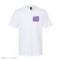 I Thrive On Loving Myself Retro Quote Polo thumb 0